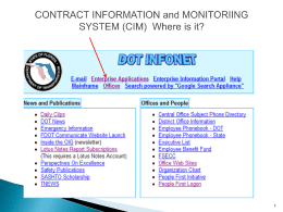 Log into CIM, enter your contract or project number, find the value