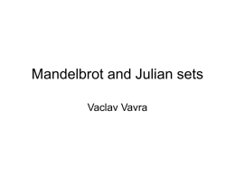 Mandelbrot and Julian sets