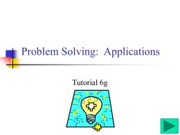 Tutorial 6g - C on T ech Math : : An application