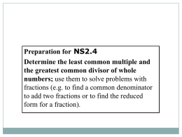 NS 2.4 Prime Factorization Part 1 (PowerPoint)