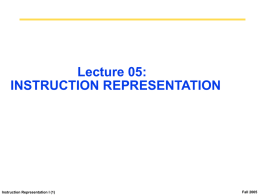 Lecture 05 ppt
