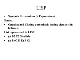 Lecture 1 - Suraj @ LUMS