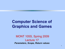 Session 17 - Computer Science