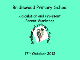Addition - Bridlewood Primary School