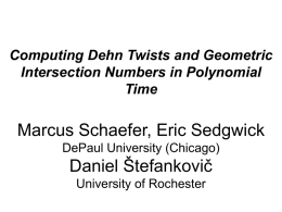 PPT - Computer Science - University of Rochester