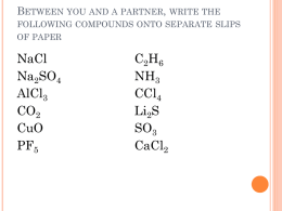 Writing compounds