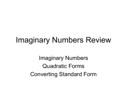 imaginary-numbers-eoct-review-with