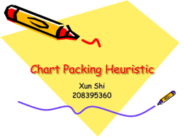 Chart Packing Problem