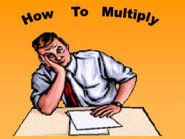 How_To_Multiply - DEP