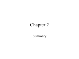Chapter 2_summary