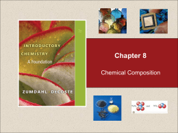 C8 Chemical Composition