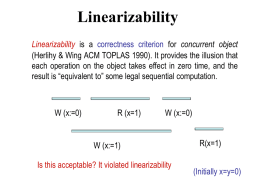 Linearizability