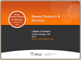 Dewey Products & Services