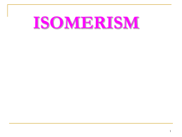Isomerism - Rupali Handal | The Pharmacist..