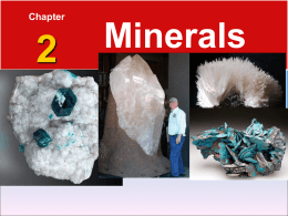 2.2 Minerals - Plain Local Schools