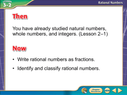 Write Mixed Numbers and Integers as Fractions