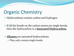 Unit 7: Powerpoint on alkanes, for p. 7-9