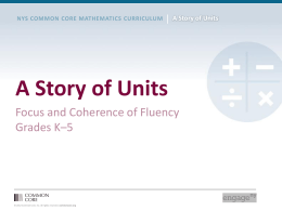 Focus and Coherence of Fluency in K-5 PowerPoint