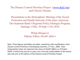 Disease Control Priorities in Developing Countries - Inter