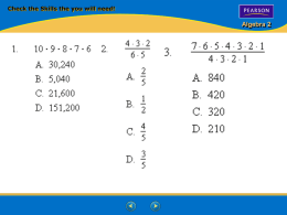 Section 6-7 Permutations and Combinations File