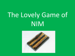 NIMx - Mr Barton Maths