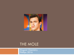 The Mole - Phillips Scientific Methods