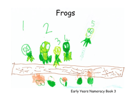 Frogs - Highland Numeracy Blog