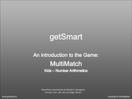getSmart MultiMatch