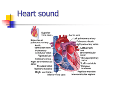 Venous Pressure AND Heart Sound
