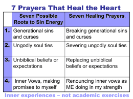 Seven Healing Prayers - Communion with God Ministries