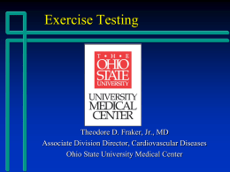 Exercise Testing.Physiology 7.29.14
