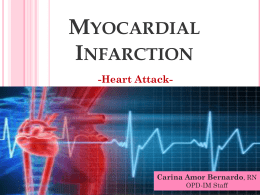 Myocardial Infarction - Dr. Ahmad Abanamy Hospital