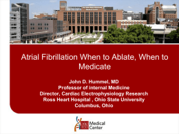Managing Atrial Fibrillation: Taking the Lead with