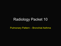 Radiology Packet 1 - News, Events, and Publications