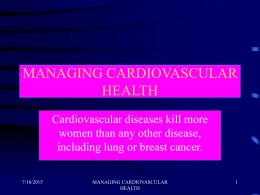 Cardiovascular Disease - Santiago Canyon College