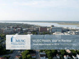 MUSC Year in Review 2014