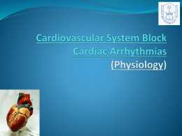 Causes of Cardiac Arrhythmias