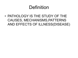 Pathologic Basis