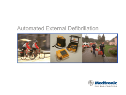 Advances In ResuscitationÑAutomated External Defibrillators