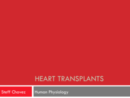 Heart transplants