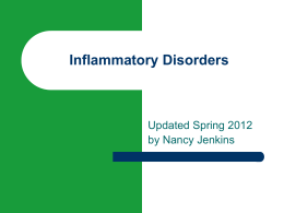Inflammatory Disorders - Austin Community College