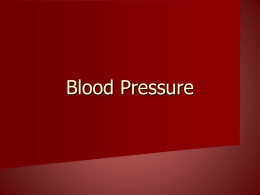 Blood Pressure - bloodhounds Incorporated