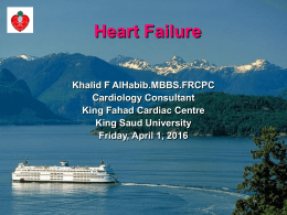 Heart Failure - Home - KSU Faculty Member websites