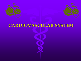 CHAPTER 18: CARDIOVASCULAR SYSTEM