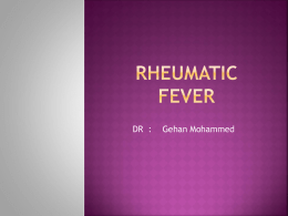 rheumatic fever gg