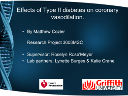 Diabetes and vasodilation - mattycoze