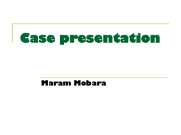 case presentation Feb