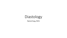 Feng – Diastology