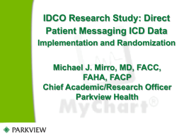 Click here to the IDCO Slide deck