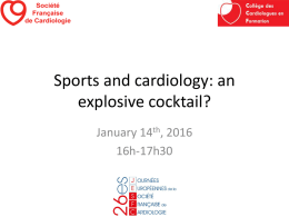 Sports and cardiology: an explosive cocktail?